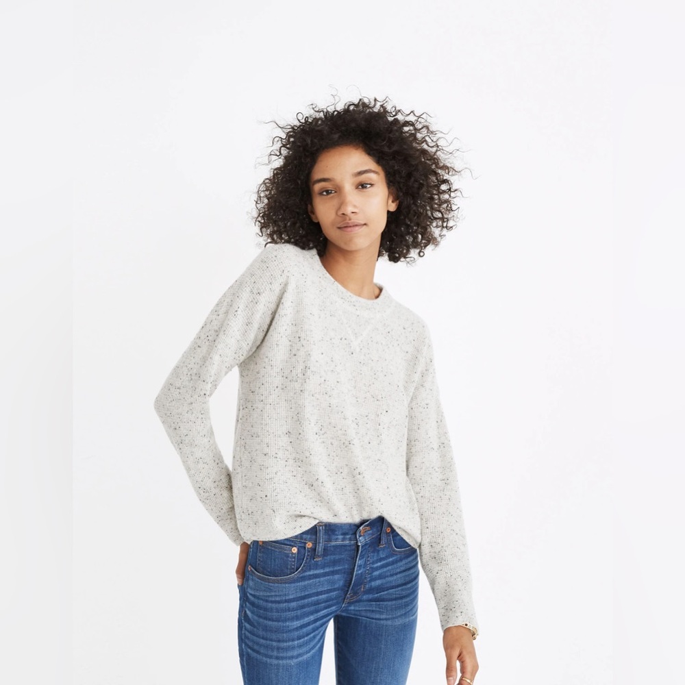 Madewell 100% Cashmere Sweatshirt